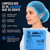 Cofias Desechables Azul 100 Unidades