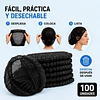 Cofias Desechables Negra 100 Unidades 