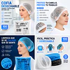 Cofias Desechables Blanca 100 Unidades