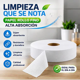 Papel Higienico Confort Industrial 4 Rollos X 500 Mts