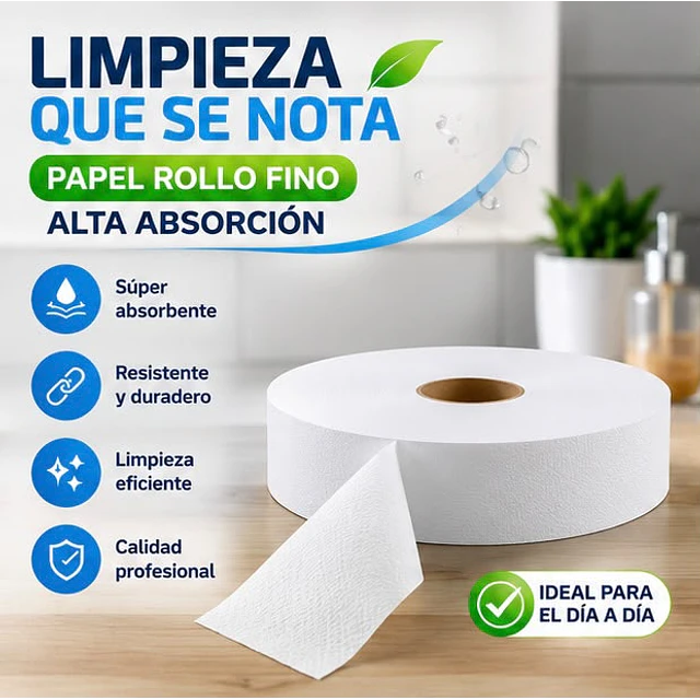 Papel Higienico Confort Industrial 4 Rollos X 500 Mts