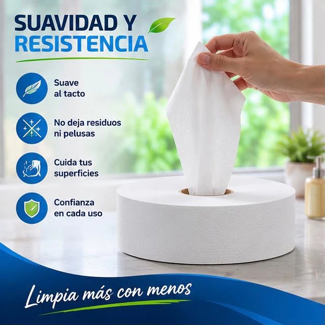 Papel Higienico Confort Industrial 4 Rollos X 500 Mts