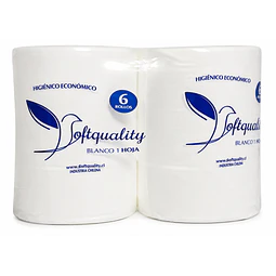 Papel Higiénico Confort Nova Industrial 6 Rollos 300 Mts