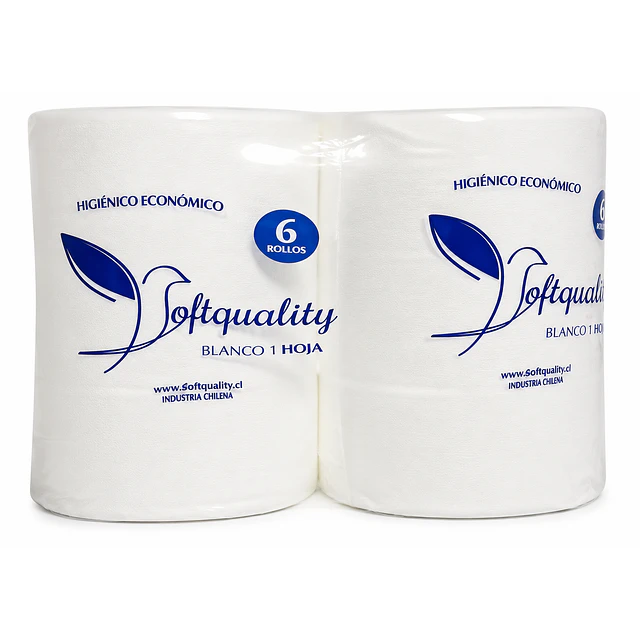 Papel Higiénico Confort Nova Industrial 6 Rollos 300 Mts