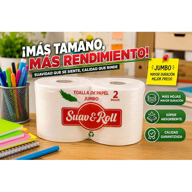 Toalla de papel nova 2x200mts