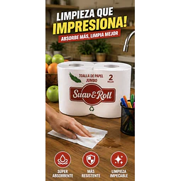 Toalla de papel nova 2x200mts