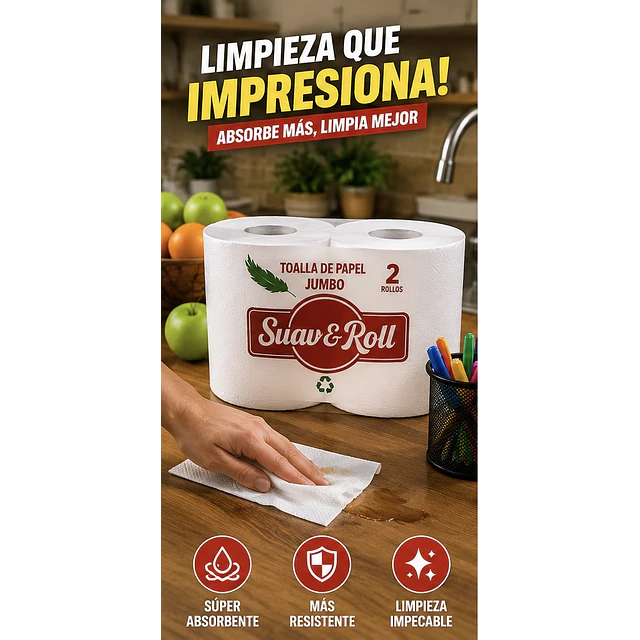 Toalla de papel nova 2x200mts