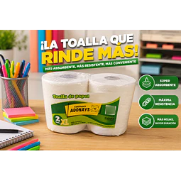 Toalla De Papel Nova XL 2 Rollos