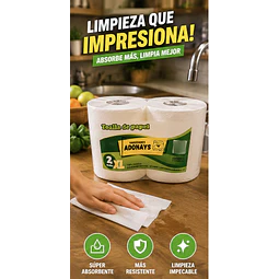 Toalla De Papel Nova XL 2 Rollos