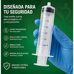 Jeringa 60ml Excéntrica Sin Aguja Desechable - Jumala 