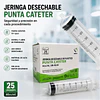 Jeringa 60ml Punta Catéter Sin Aguja Desechable - Jumala 