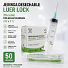 Jeringa 20ml Luer Lock 21G x 1 1/2 Desechable - Jumala 