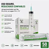 Jeringa 20ml Luer Slip 21G x 1 1/2 Desechable - Jumala 