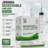 Jeringa 10ml Luer Lock 21G x 1 1/2 Desechable - Jumala 