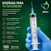 Jeringa 10ml Luer Lock 21G x 1 1/2 Desechable - Jumala 