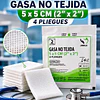 Gasa No Tejida Estéril Jumala 5 x 5 CM 4 Pliegues