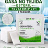 Gasa No Tejida Estéril Jumala 7,5 x 7,5 CM 4 Pliegues