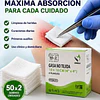 Gasa No Tejida Estéril Jumala 10 x 10 CM 4 Pliegues 