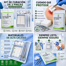 Kit de Curación Jumala de 2 Pinzas