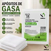 Aposito Gasa + Algodón Esteril Jumala 20x25 10 Unidades