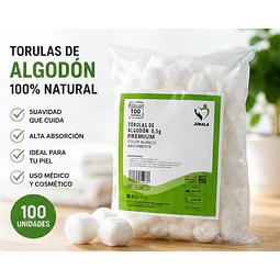 Torulas de Algodón Jumala de 0,5 Gr. 