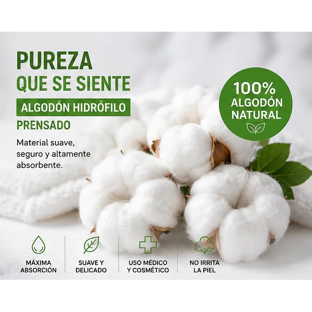 Torulas de Algodón Jumala de 0,5 Gr. 