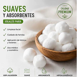 Torulas de Algodón Jumala de 1 Gr. 