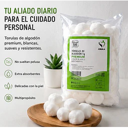 Torulas de Algodón Jumala de 1 Gr. 