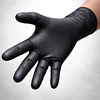 Guantes Nitrilo Texturizado Negro Profesional 50 Uni 8,0gr