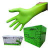 Guantes Nitrilo Texturizado Verde Profesional 50 Uni 8,0gr