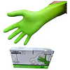 Guantes Nitrilo Texturizado Verde Profesional 50 Uni 8,0gr