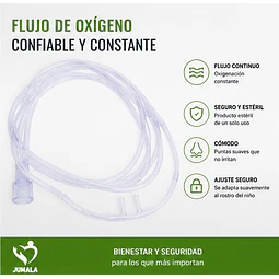 1 Unidad Canula Nasal De Oxigeno Pediatrica Jumala