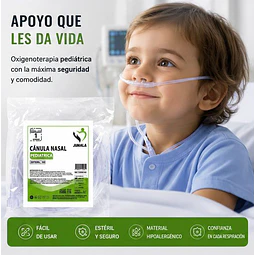 1 Unidad Canula Nasal De Oxigeno Pediatrica Jumala