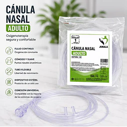 1 Unidad Canula Nasal De Oxigeno Adulto Jumala
