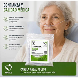 1 Unidad Canula Nasal De Oxigeno Adulto Jumala