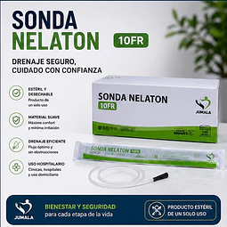 Sonda Nelaton FR10 Caja 100 Unidades - Jumala