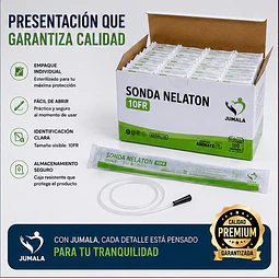 Sonda Nelaton FR10 Caja 100 Unidades - Jumala