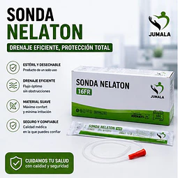 Sonda Nelaton FR16 Caja 100 Unidades - Jumala
