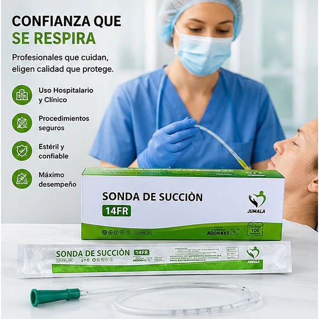 Sonda FR14 De Aspiración - Succión Caja 100 Unidades - Jumala 