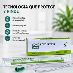 Sonda FR10 De Aspiración - Succión  Caja 100 Unidades - Jumala 