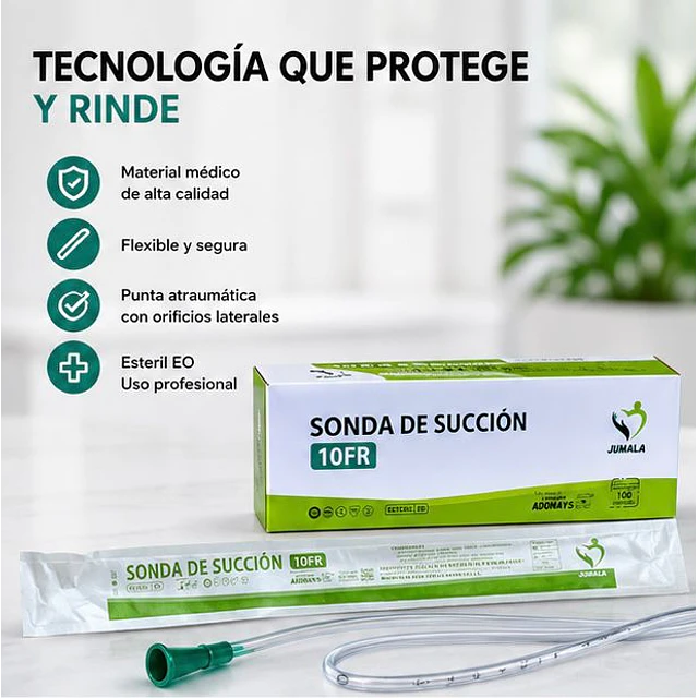 Sonda FR10 De Aspiración - Succión  Caja 100 Unidades - Jumala 