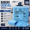 Campo de Trabajo, Servilleta, Pecheras color Azul. (Empaque de 100 unidades)