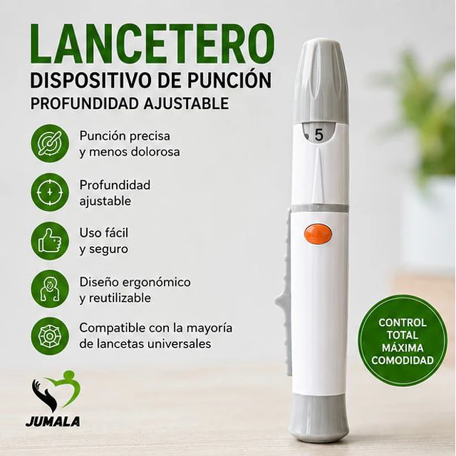 Lápiz Lancetero Jumala Universal Diabetes