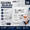 Balaclava / Esclavina Desechable Blanca 100 Unidades