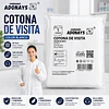 Cotona visita desechable Blanca / Con velcro / 1Unidad