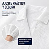 Cotona visita desechable Blanca / Con velcro / 1Unidad