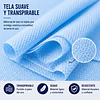 Cotona visita desechable Azul / Con velcro / 1 Unidad