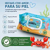 Toallitas Húmedas Fragancia Aloe Vera, Variedades Adonays 100 Unidades 
