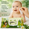 Toallitas Húmedas Fragancia Aloe vera, Variedades Adonays 50 Unidades 
