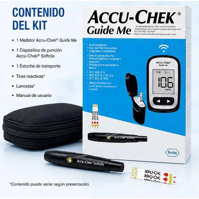 Glucometro - Medidor De Glucosa Accu-chek Guide Me 